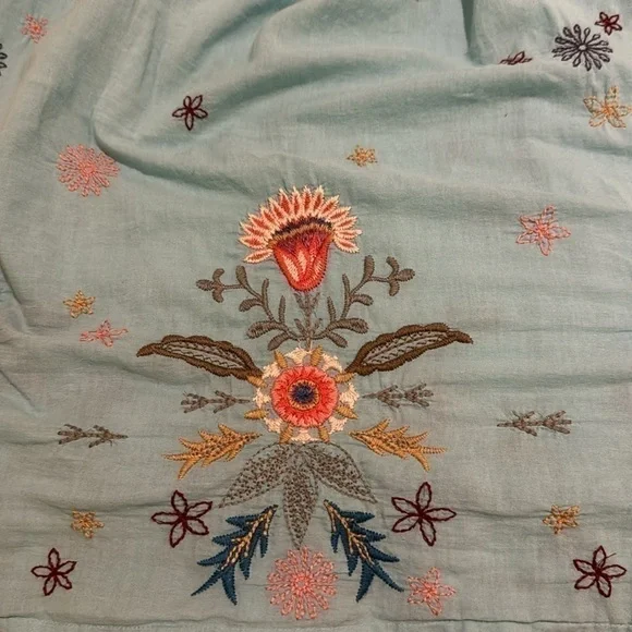 Johnny Was heavily embroidered “Lucy” artesian blouse NWT - Picture 8 of 16